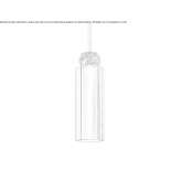 Metal LED hanging lamp Guisseny