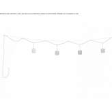 LED hanging lamp with electrical sockets Topas