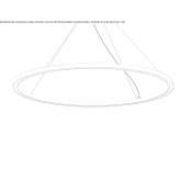 Aluminum LED hanging lamp Deruta