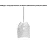 Lampa wisząca LED ze stali nierdzewnej Mentone