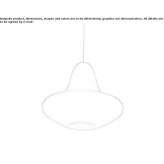 Lampa wisząca z polietylenu Tielrode
