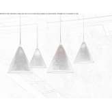 Wool pendant lamp Hoerstel
