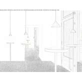 Halogen hanging lamp Noha