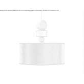 Lampa wisząca LED z tkaniny Wilsford