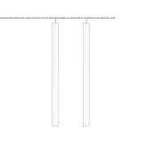 Aluminum hanging lamp Dissen