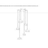 LED hanging lamp Mercer