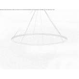 Aluminiowa lampa wisząca LED Erkner