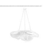 Lampa wisząca LED ze stali nierdzewnej Locust