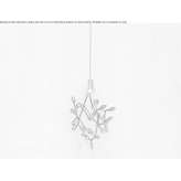 Metal LED hanging lamp Toul