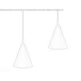 Lampa wisząca LED Dissen