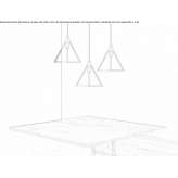 Pendant lamp Visp