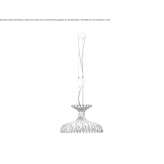 Wooden LED hanging lamp Reze