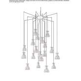 Wooden LED hanging lamp Reze