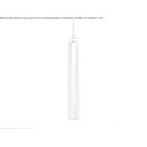 Metal LED hanging lamp Rotzo