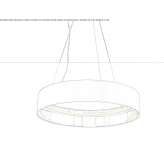 Lampa wisząca LED Avlonas