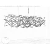 Metal halogen hanging lamp Reiffton