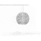 Metal LED hanging lamp Toul