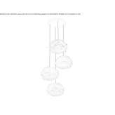 Opalflex® LED hanging lamp Junction