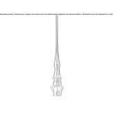 Aluminum LED hanging lamp Aarberg