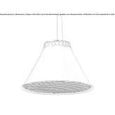Aluminiowa lampa wisząca Tulchyn