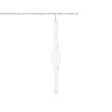 LED hanging lamp made of wooden veneer Brush