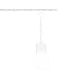 Lampa wisząca LED z metakrylanu i Goldflex® Domme