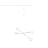 Brass pendant lamp Mafra
