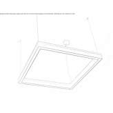 LED hanging lamp Montiano