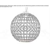 Metal hanging lamp Grachen