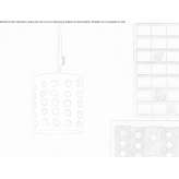 Resin pendant lamp Ayent
