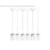 Ceramic LED hanging lamp Hayange