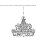Adjustable crystal chandelier Semdinli