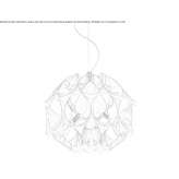 Goldflex® hanging lamp Boghesti