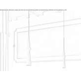 Aluminum LED hanging lamp Aarberg