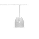 LED hanging lamp made of stainless steel Mentone