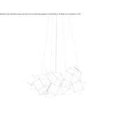 Metal LED hanging lamp with dimmable function Mielan