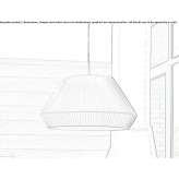 Fabric hanging lamp Horjul