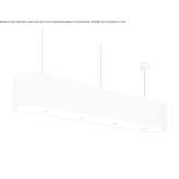 Lampa wisząca z tkaniny Halkirk