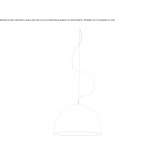 LED hanging lamp Aquixtla