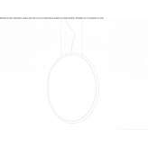 Aluminiowa lampa wisząca LED Malini