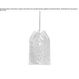 LED hanging lamp made of stainless steel Mentone