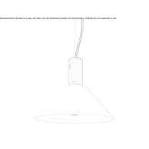 Cristaly® LED hanging lamp Plomeur