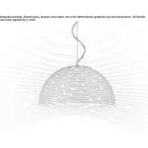 Metal halogen hanging lamp Rozaje