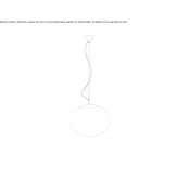 Polyethylene hanging lamp Culmore