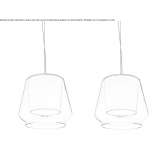 Pendant lamp made of blown glass Flize