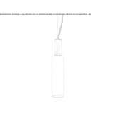 Cristaly® LED hanging lamp Plomeur