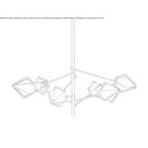 Lampa wisząca LED ze szkła i stali z możliwością ściemniania Peque