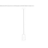 Aluminiowa lampa wisząca Sourdun