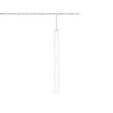 LED hanging lamp made of wooden veneer Itatiaia