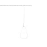 Pendant lamp made of blown glass Nobsa